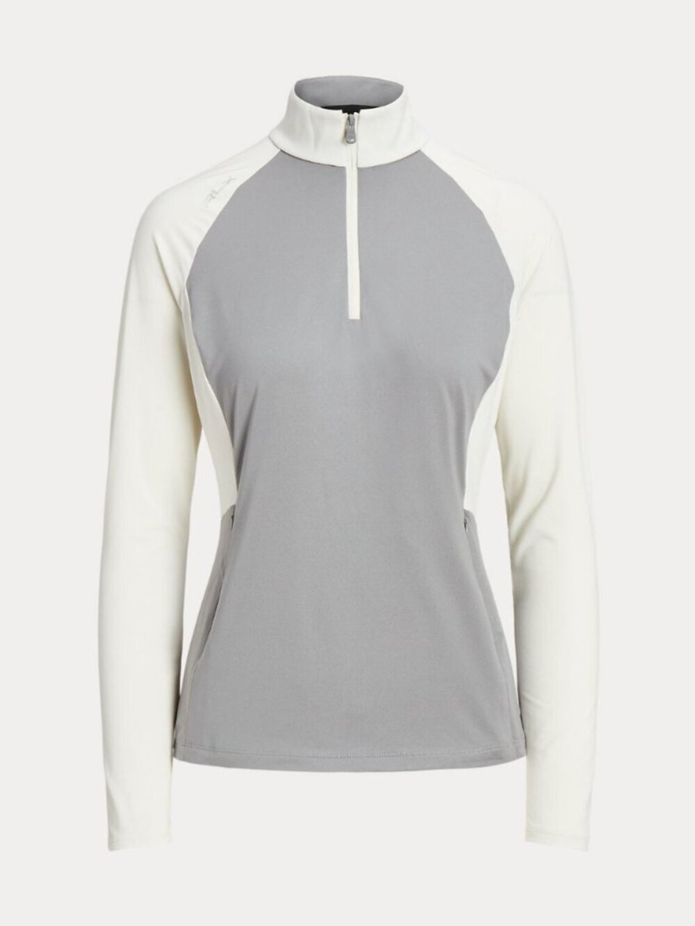 NEW! RLX Golf Ralph Lauren Women's L Color-Blocked Jersey Zip Pullover NWT $148 - Picture 2 of 2